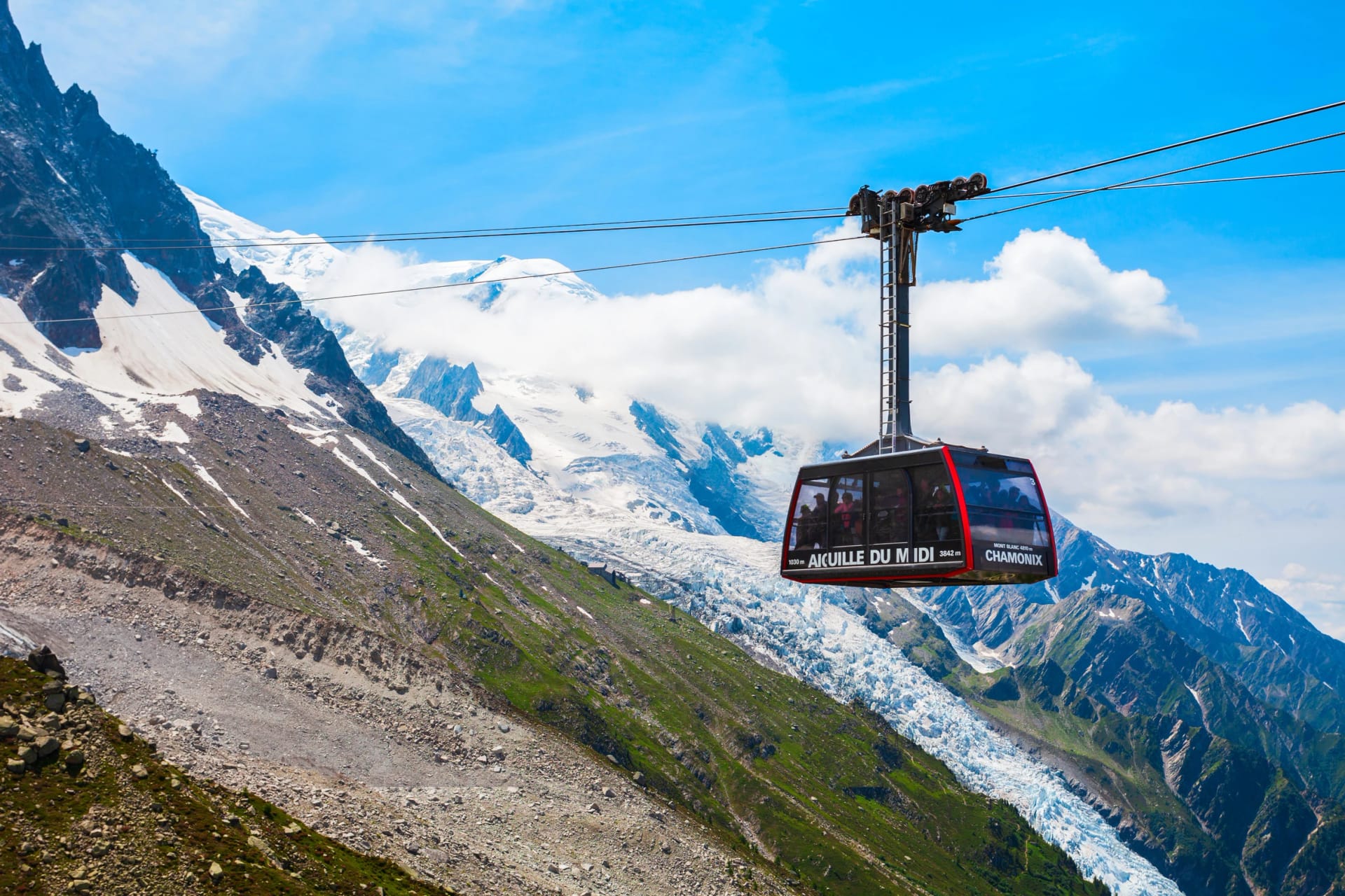 Aiguille du Midi cable car