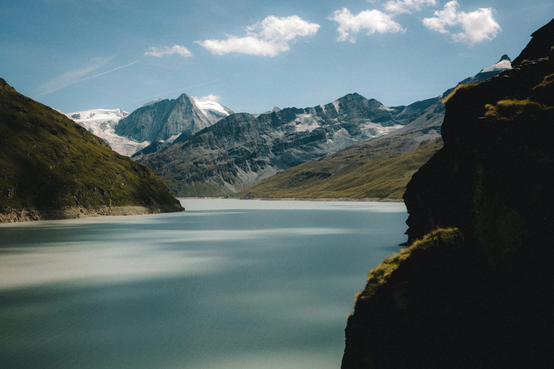 Lac des Dix, Val d'Hérémence, Wallis, Schweiz
