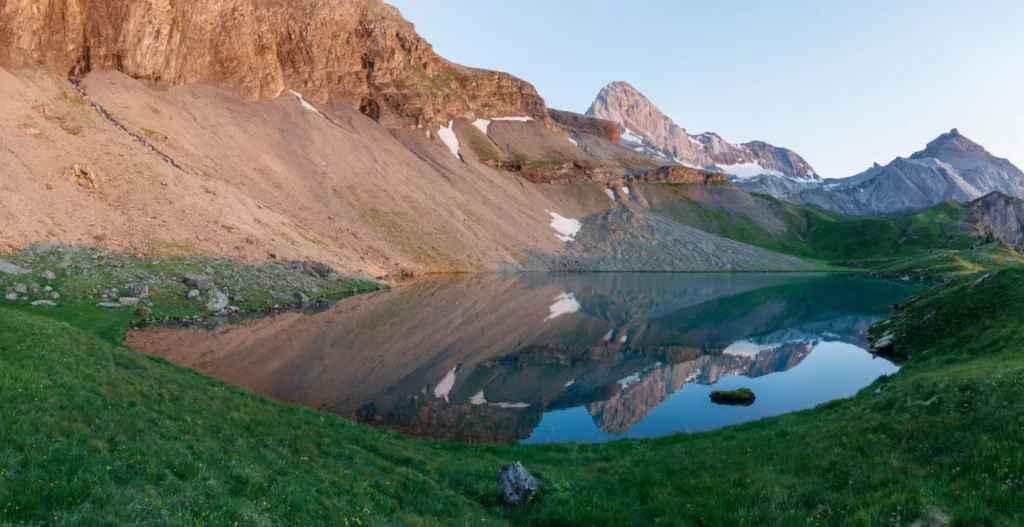 Lake near Lenk