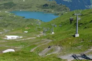 The path up to Jochpass