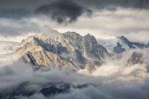 View from Cabane de Prafleuri