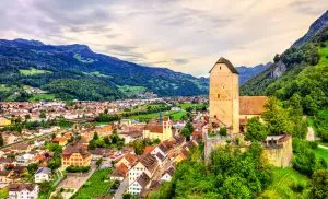 View of Sargans Castle