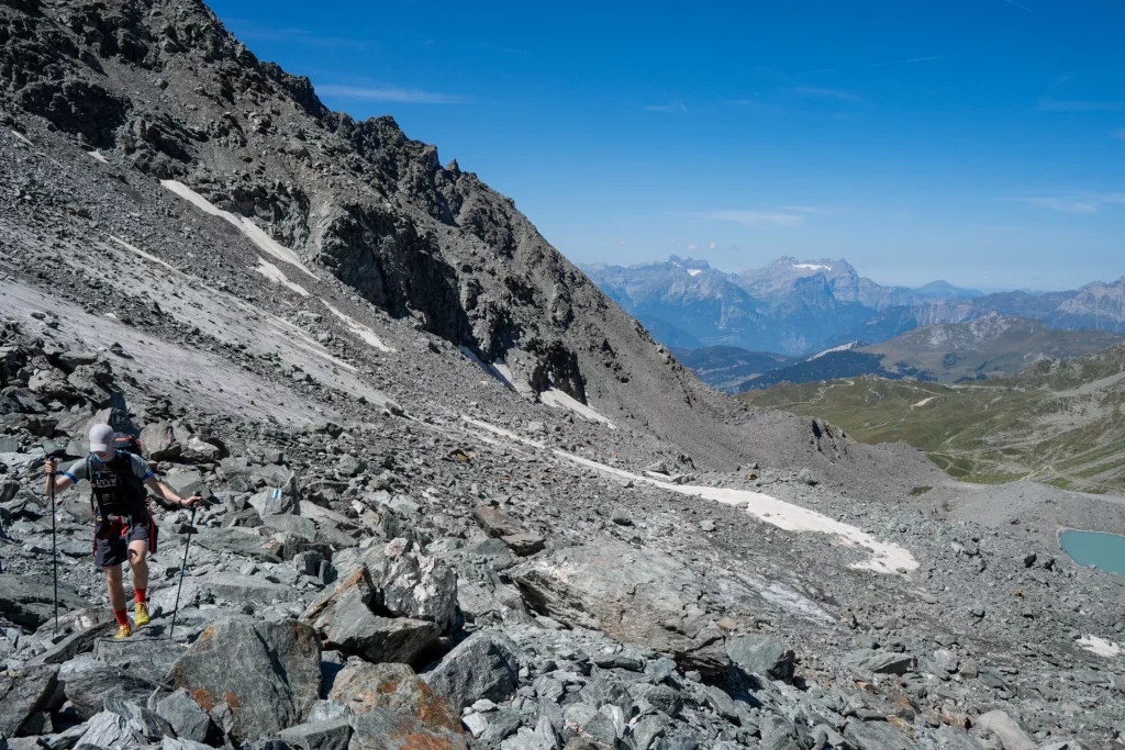 Ascent to Col de la Chaux