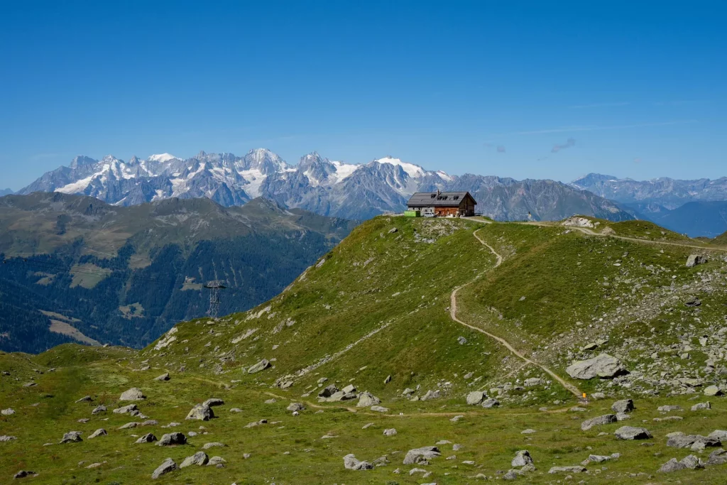 Cabane du Mont Fort panorama