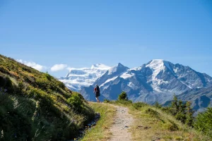 Epic views of mountain massifs