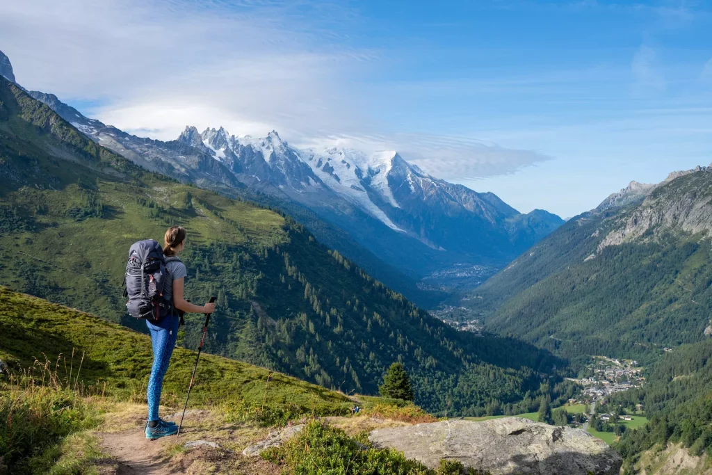 Beginnen Sie Ihre Wanderung im Tal von Chamonix