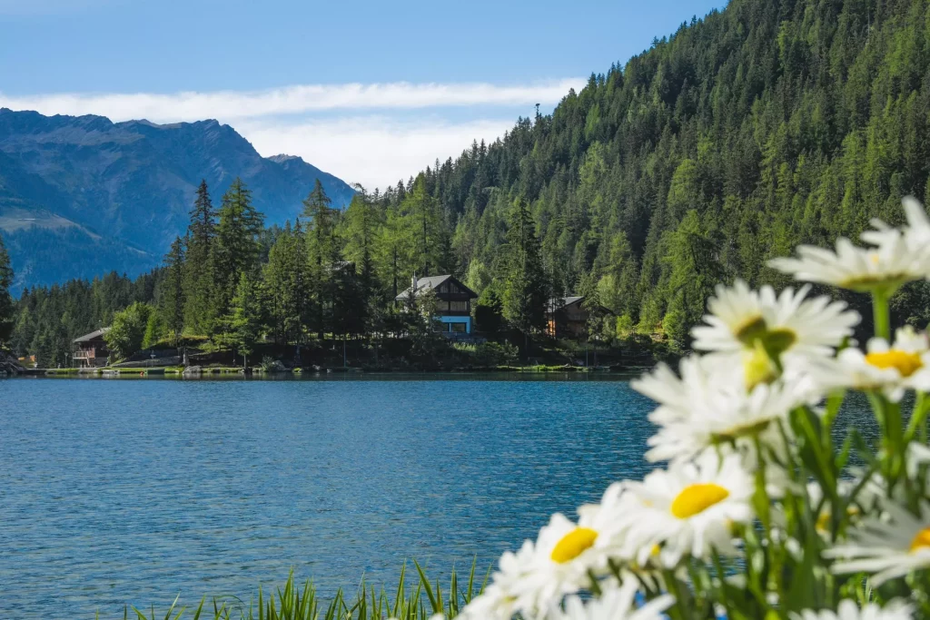 The beautiful Champex Lac