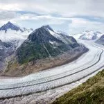 the biggest glacier in europe is the aletsch glacier