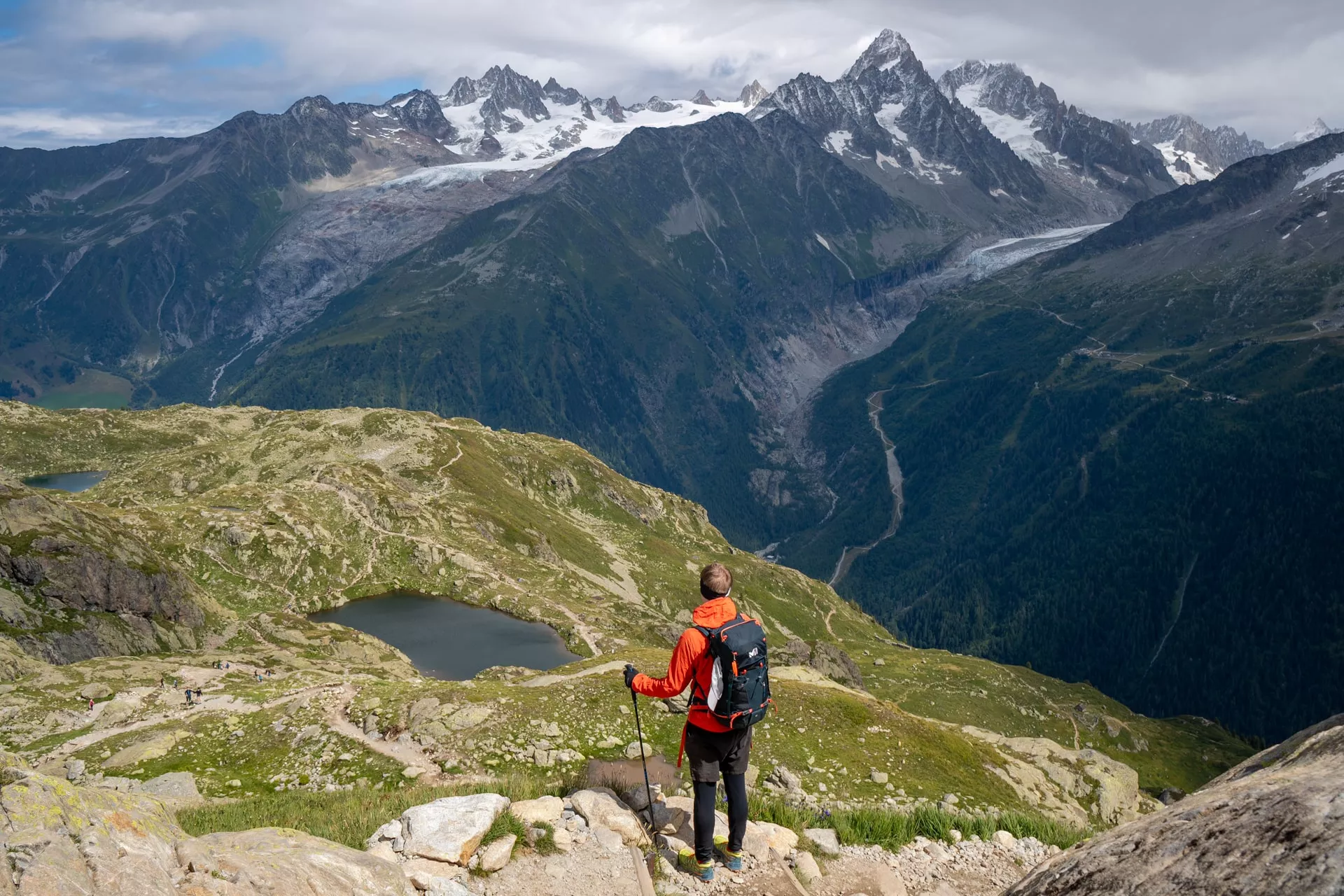 Blick auf den Lacs de Cheserys